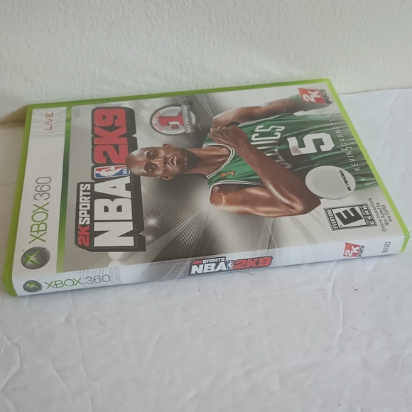 X-box 360 Live Kevin Garnett 2 KSports NBA 2K9 Video Game Complete - Picture 11 of 15
